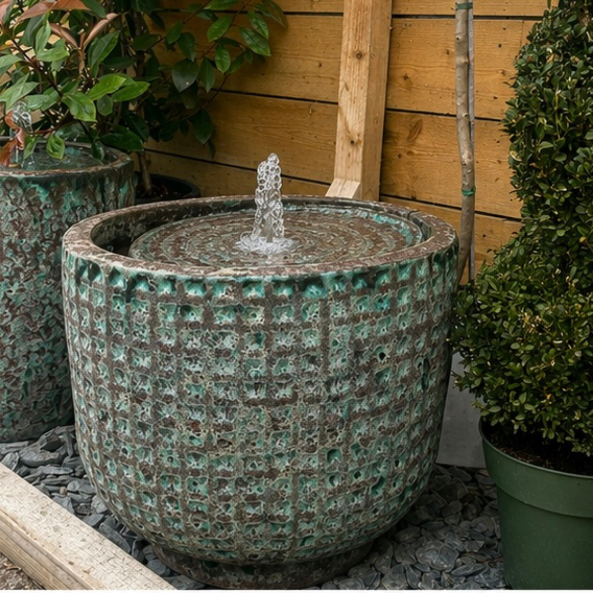 Porto Water Feature in Rust