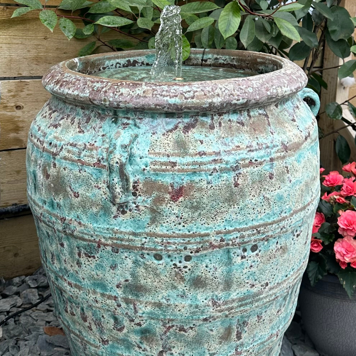 Monaco Water Feature in Green