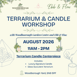 Terrarium & Candle Workshop Tickets